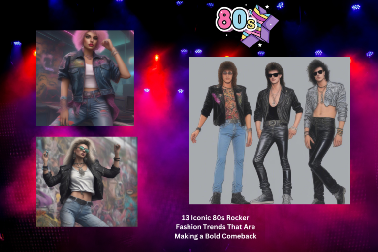 13 Iconic 80s Rocker Fashion Trends That Are Making a Bold Comeback