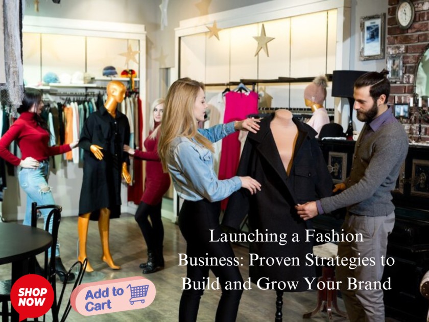 Launching a Fashion Business Proven Strategies to Build and Grow Your Brand