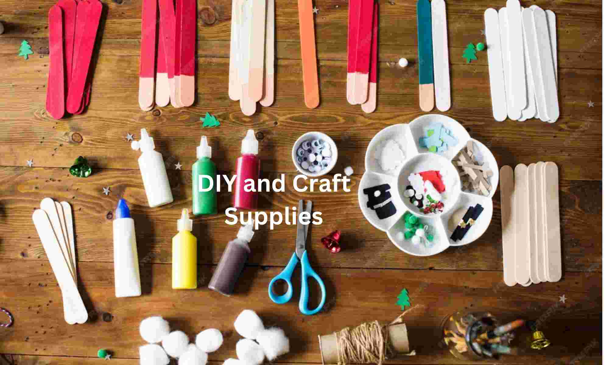 DIY and Craft Supplies - Products to Sell in an Online Store