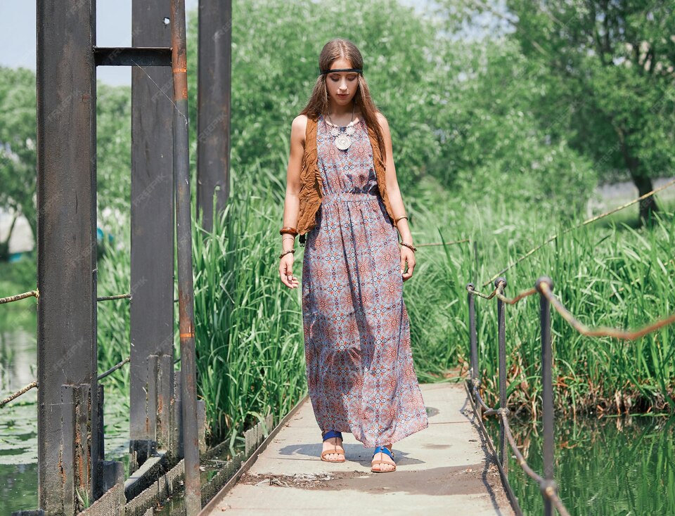 The Bohemian Maxi Dress - Must-Have Retro Outfits 