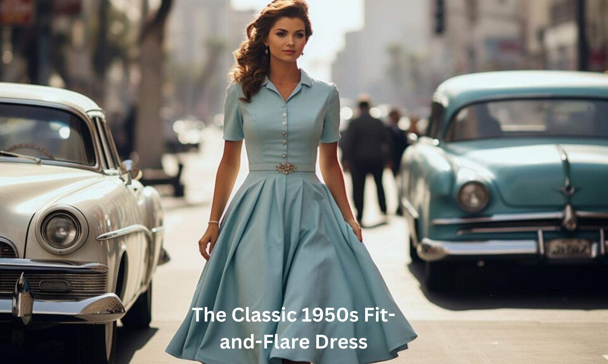 The Classic 1950s Fit-and-Flare Dress - Must-Have Retro Outfits 