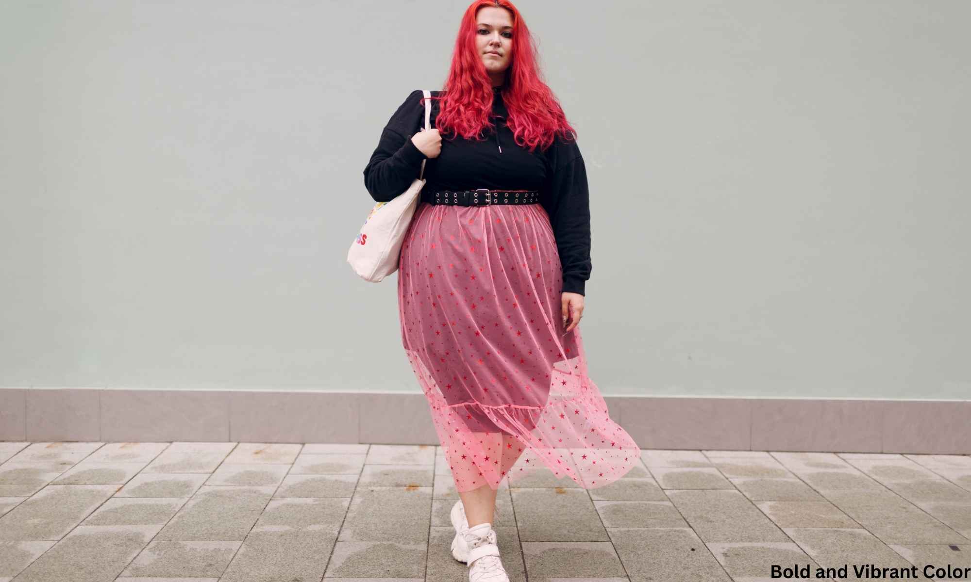 Bold and Vibrant Color - Plus Size Fashion Trends 2025