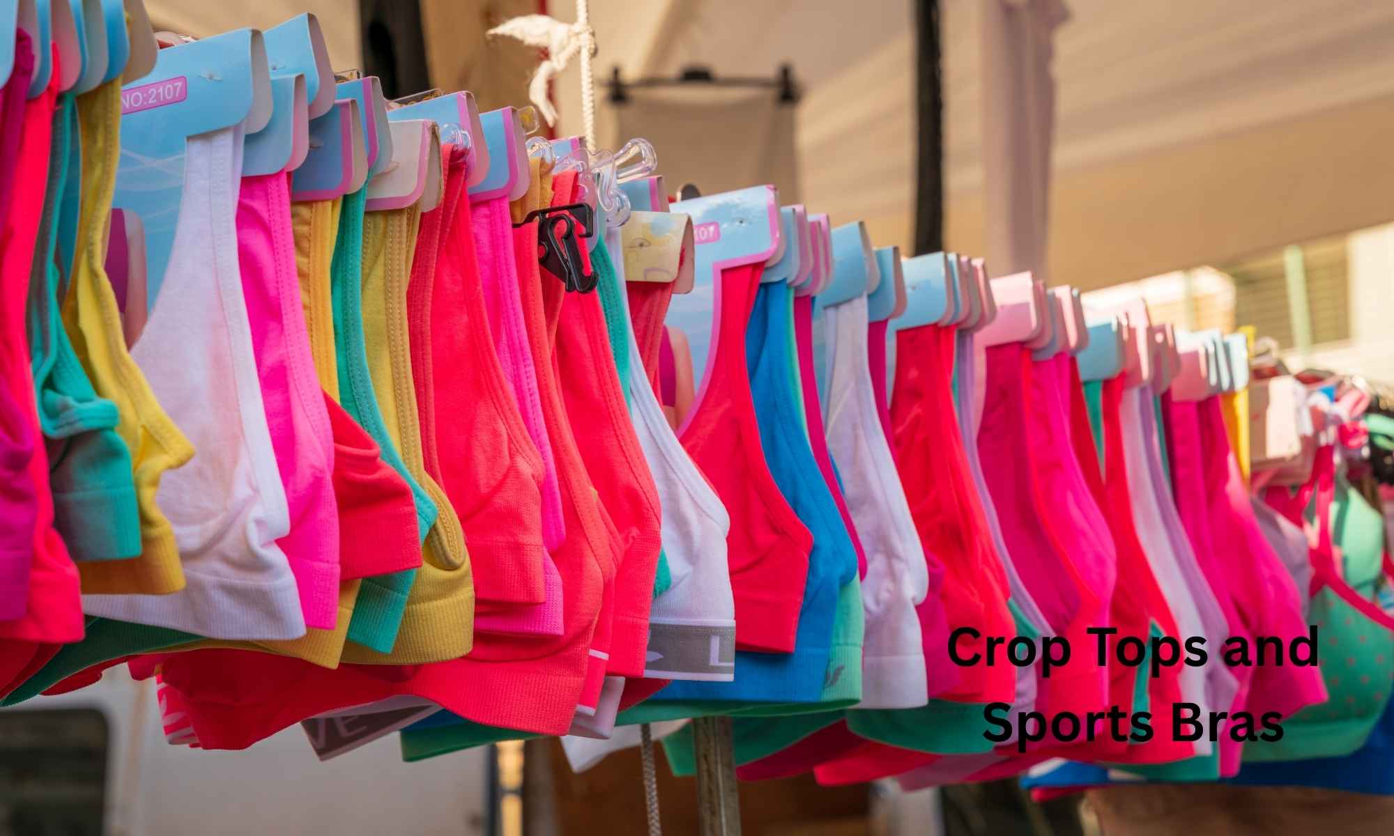 Crop Tops and Sports Bras - Cute Sportswear for Teens