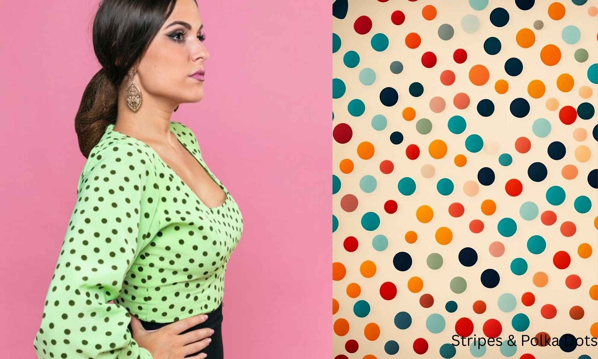 Stripes & Polka Dots- Plus Size Fashion Trends 2025