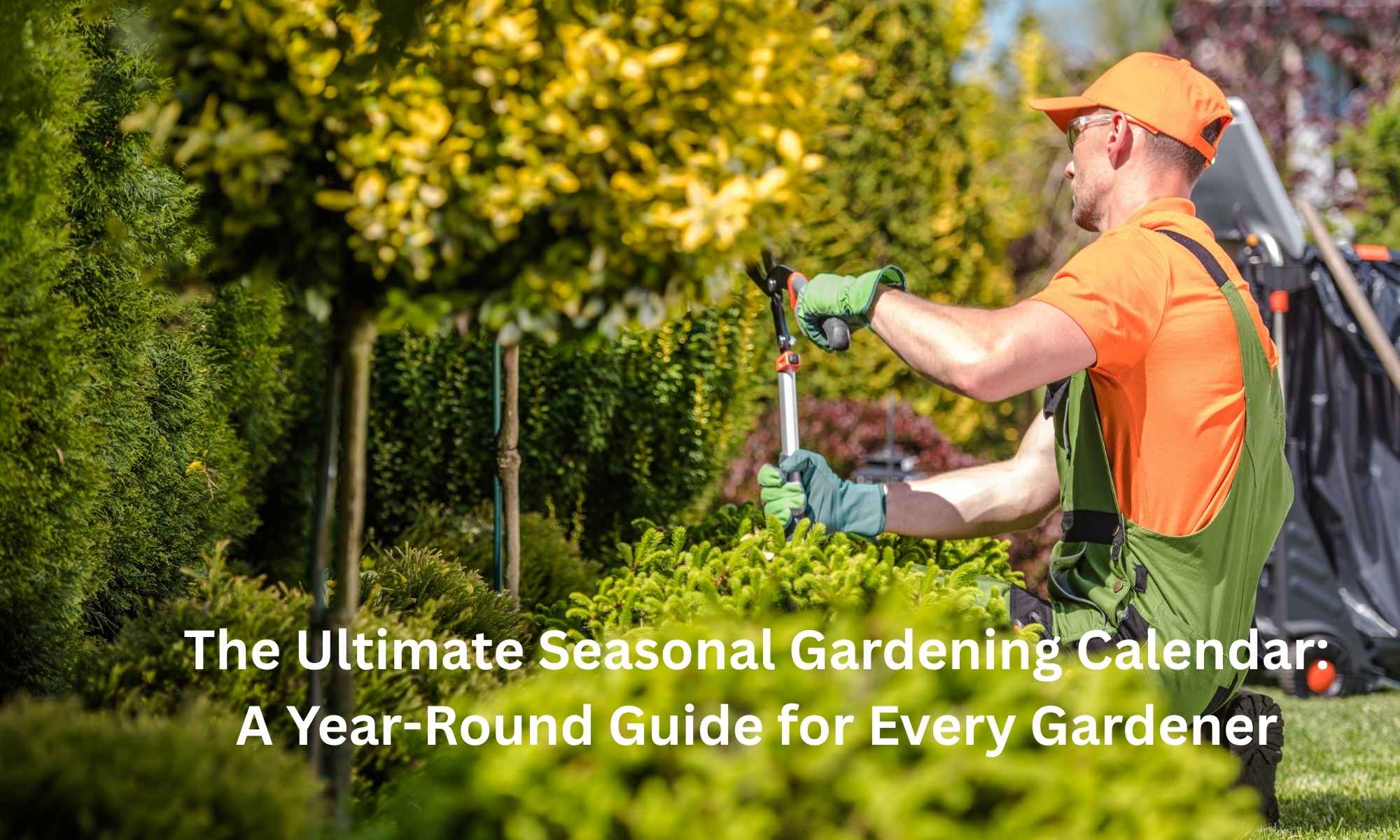 The Ultimate Seasonal Gardening Calendar A Year-Round Guide for Every Gardener
