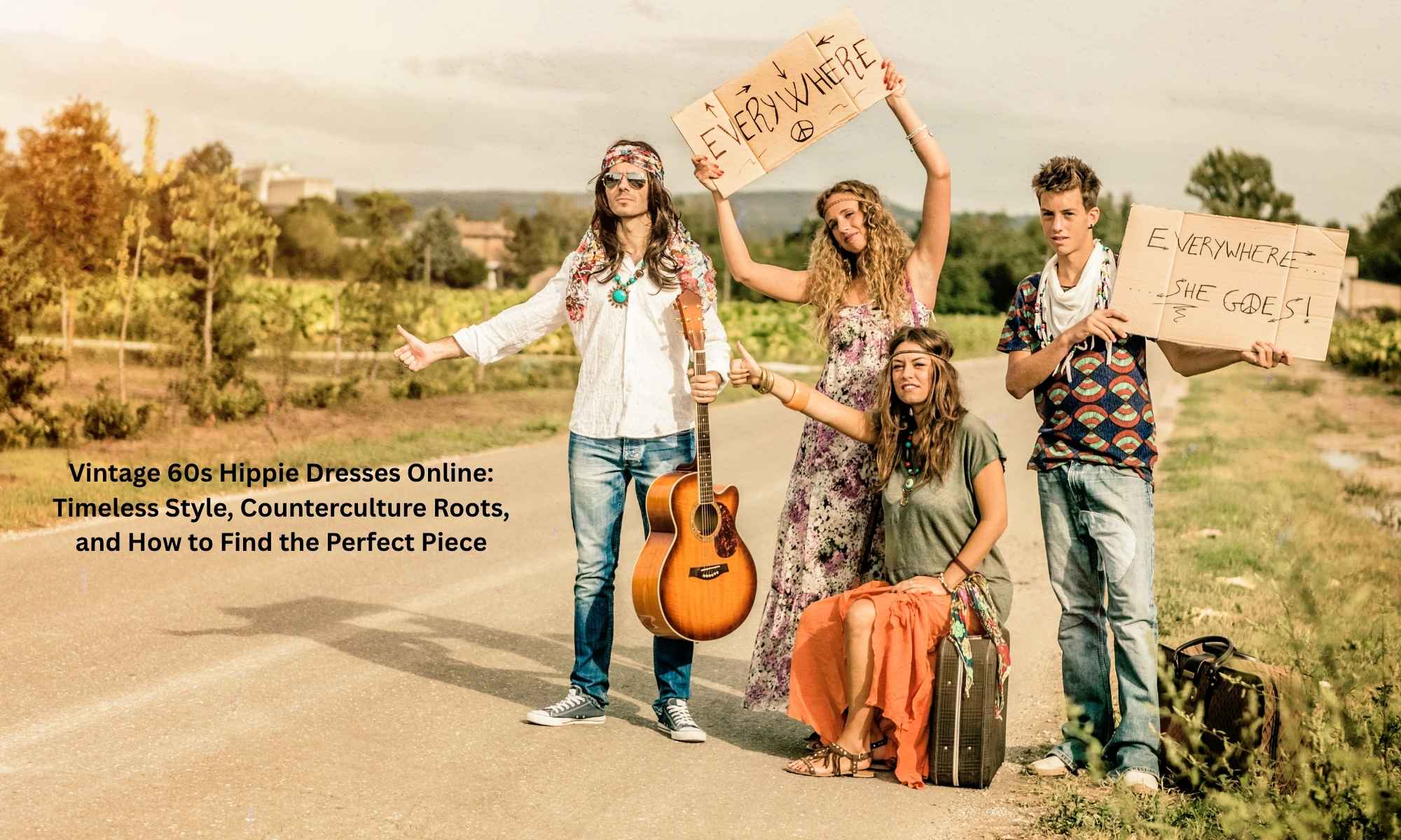 Vintage 60s Hippie Dresses Online Timeless Style, Counterculture Roots, and How to Find the Perfect Piece