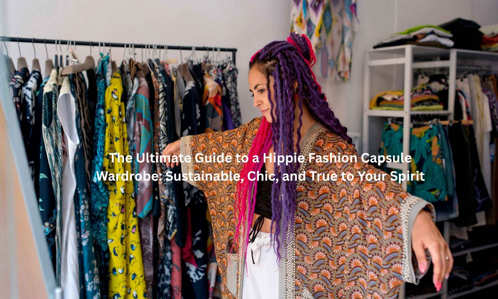 The Ultimate Guide to a Hippie Fashion Capsule Wardrobe Sustainable, Chic, and True to Your Spirit